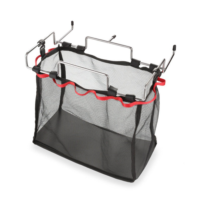 Outdoor Camping Portable Storage Net Rack Kitchen Storage Mesh Bag Round Picnic Table Storage Rack Storage Net Hanging Barbecue Tools