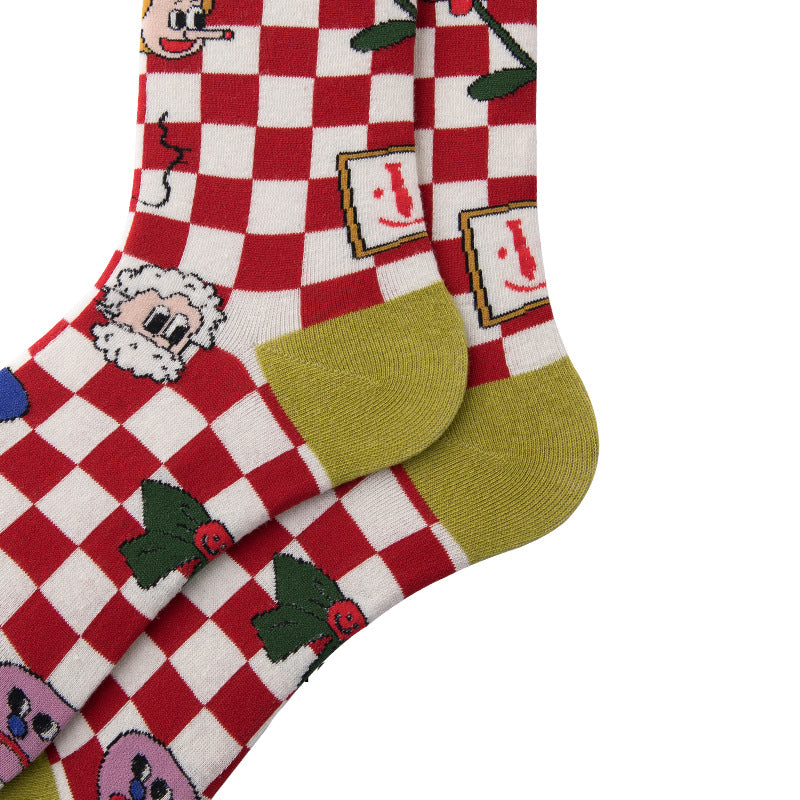 Illustration cotton socks