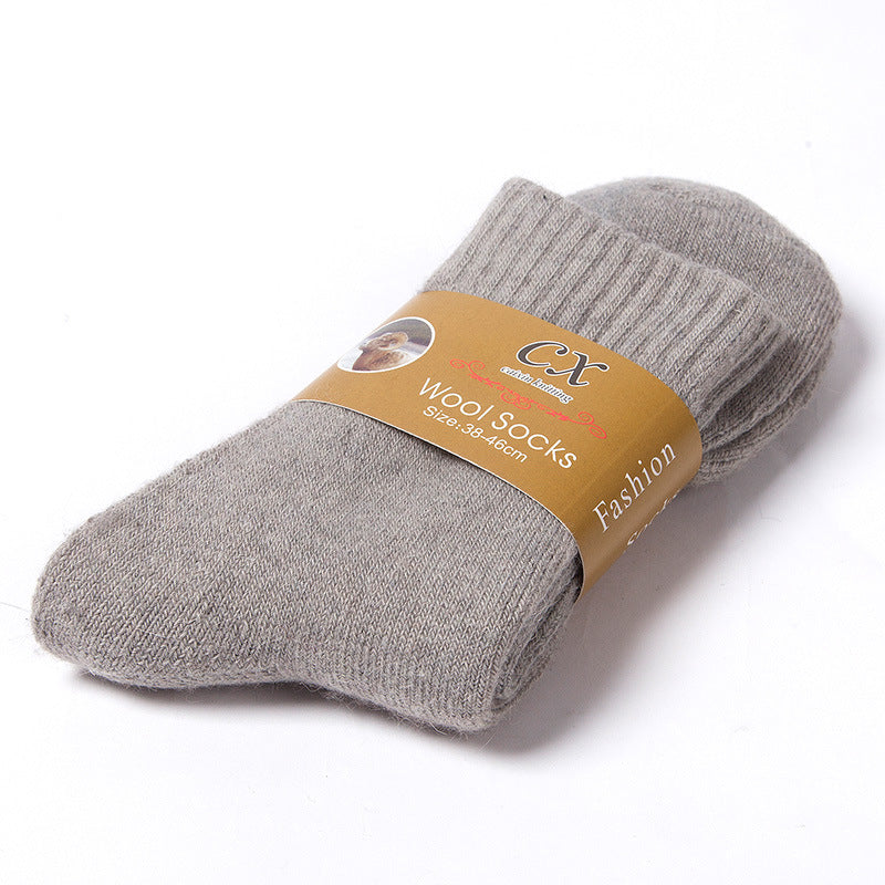 Winter Men's Thick Terry Thermal Socks Winter Warm Thick Rabbit Wool Socks