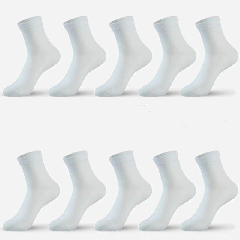 10 pairs of plain business stockings