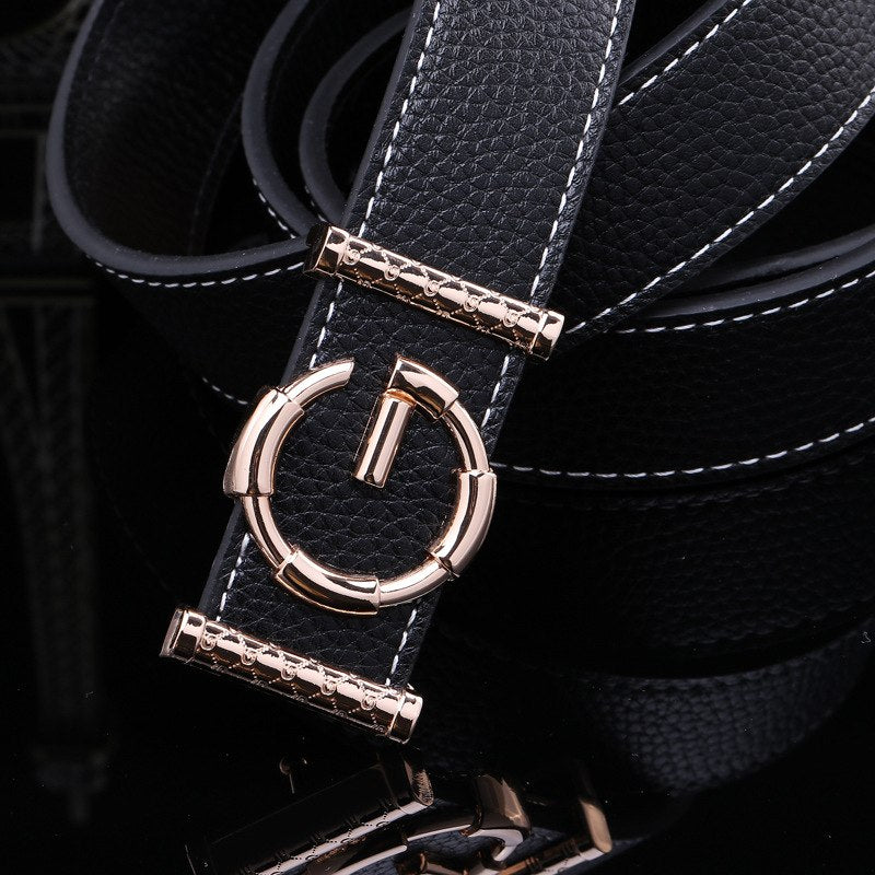 Ladies luxury belts cummerbunds for women G buckle Belt Genuine Leather belt Fashion genuine leather men belts buckle