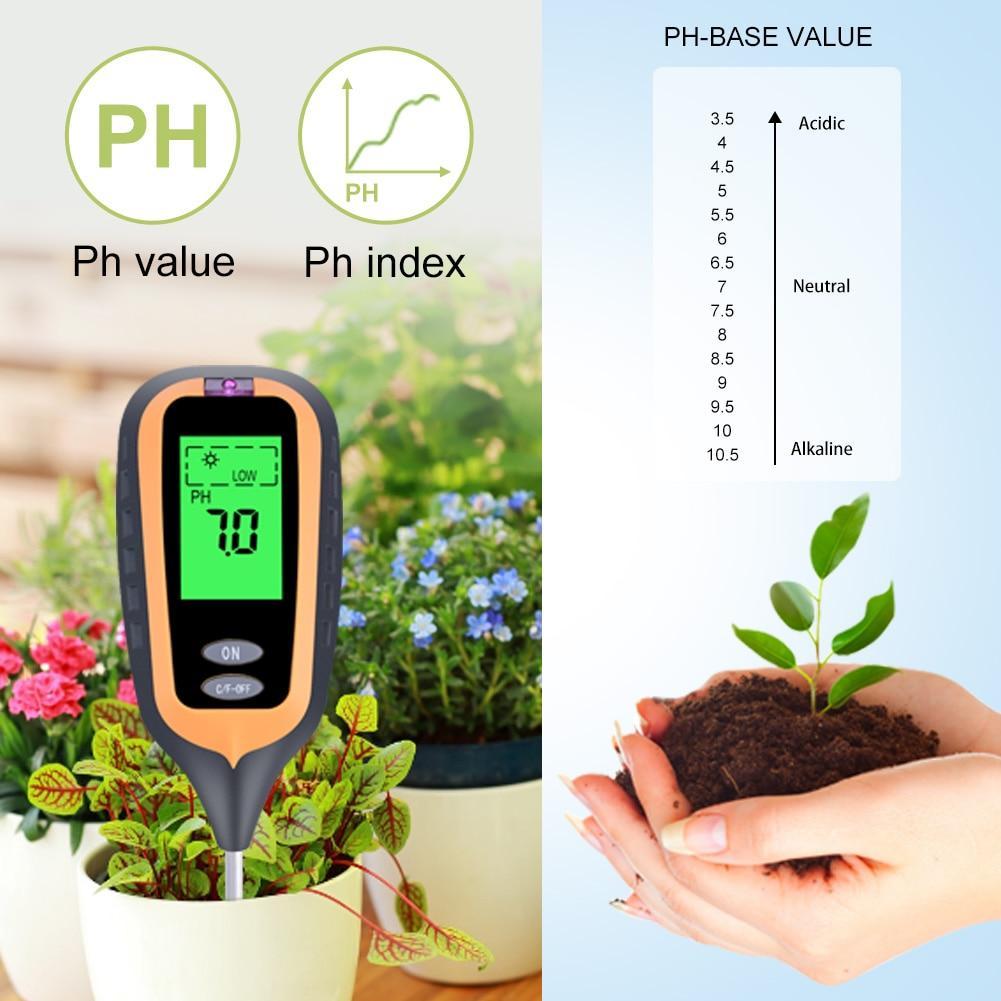 Soil pH tester