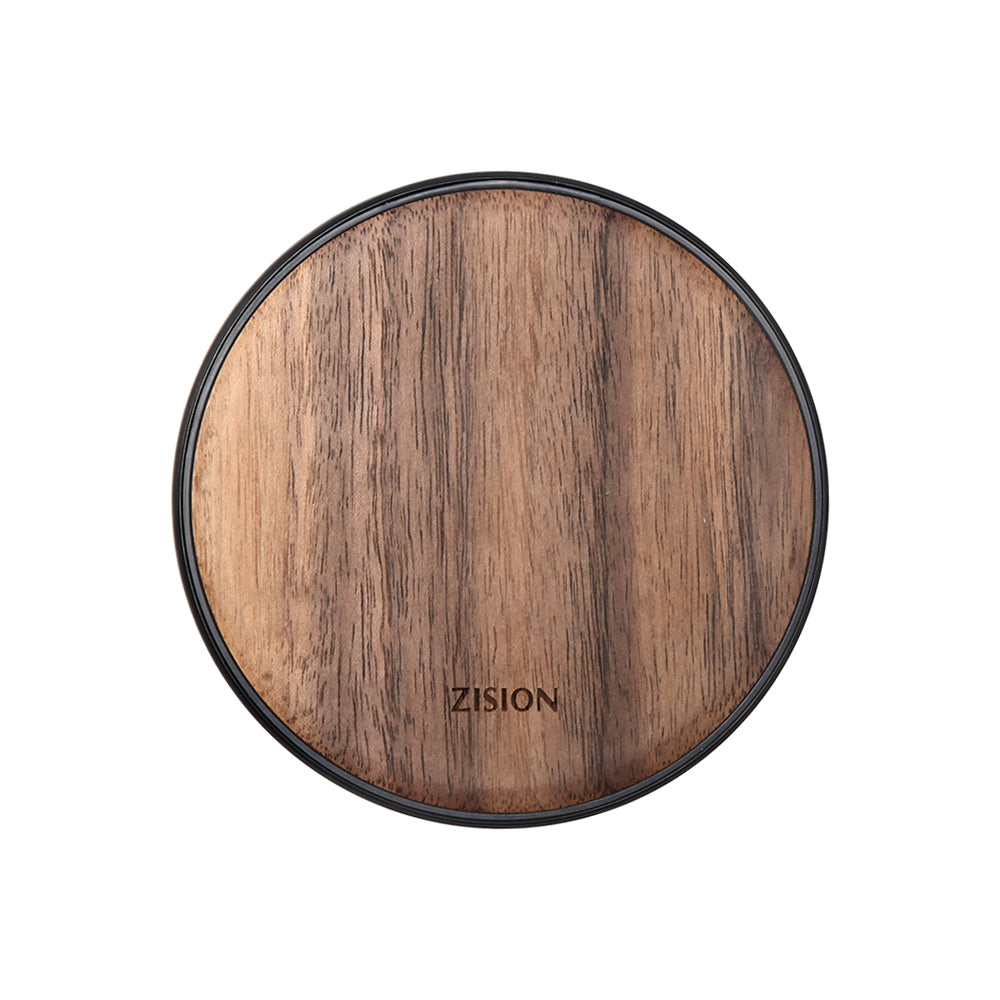 Peach Log Solid Wood Ultra-thin Fast Charge Wireless Charger