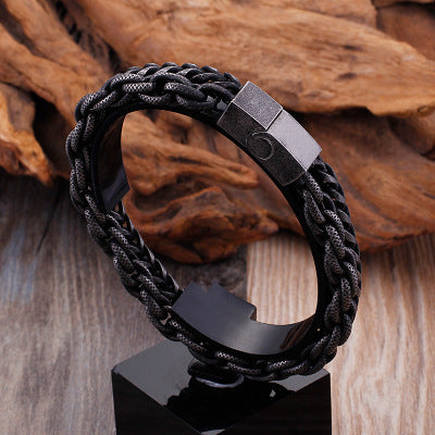Men's titanium steel bracelet