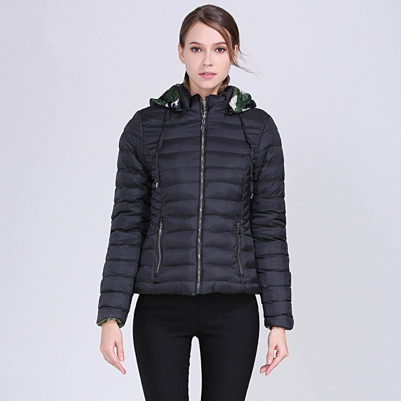 Women's Camouflage Down Cotton Padded Jacket