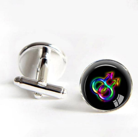 Gay Pride Cufflinks