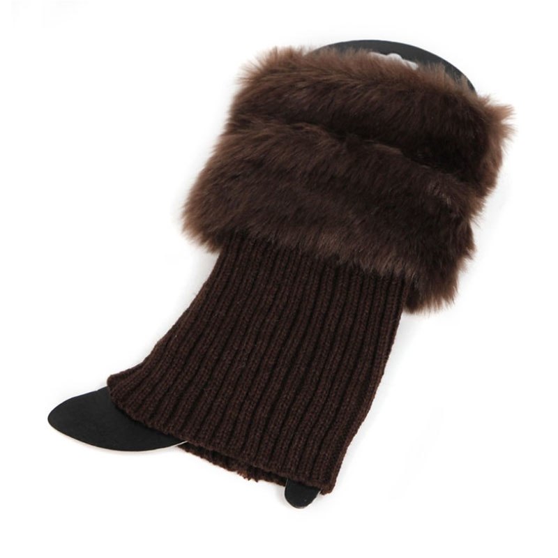 Boots, warm socks, Christmas fur, short wool shoes