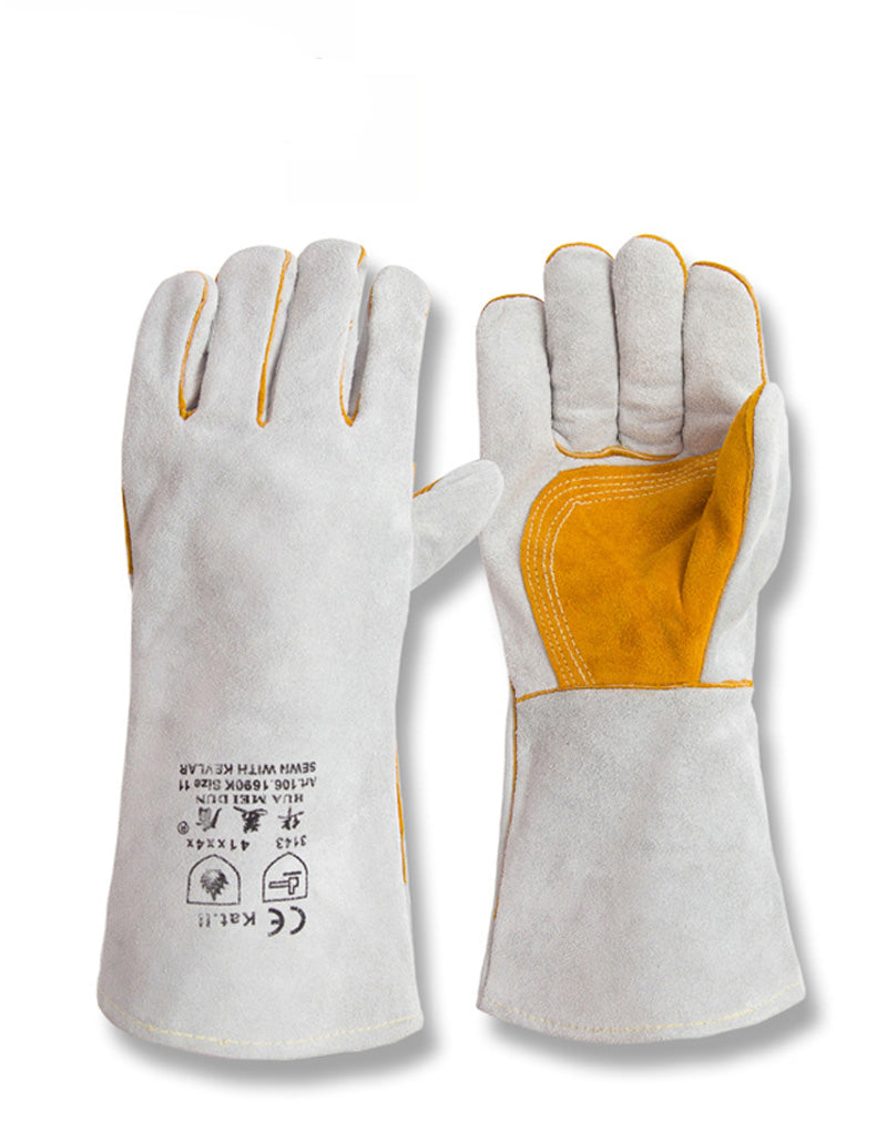 Welder cowhide gloves