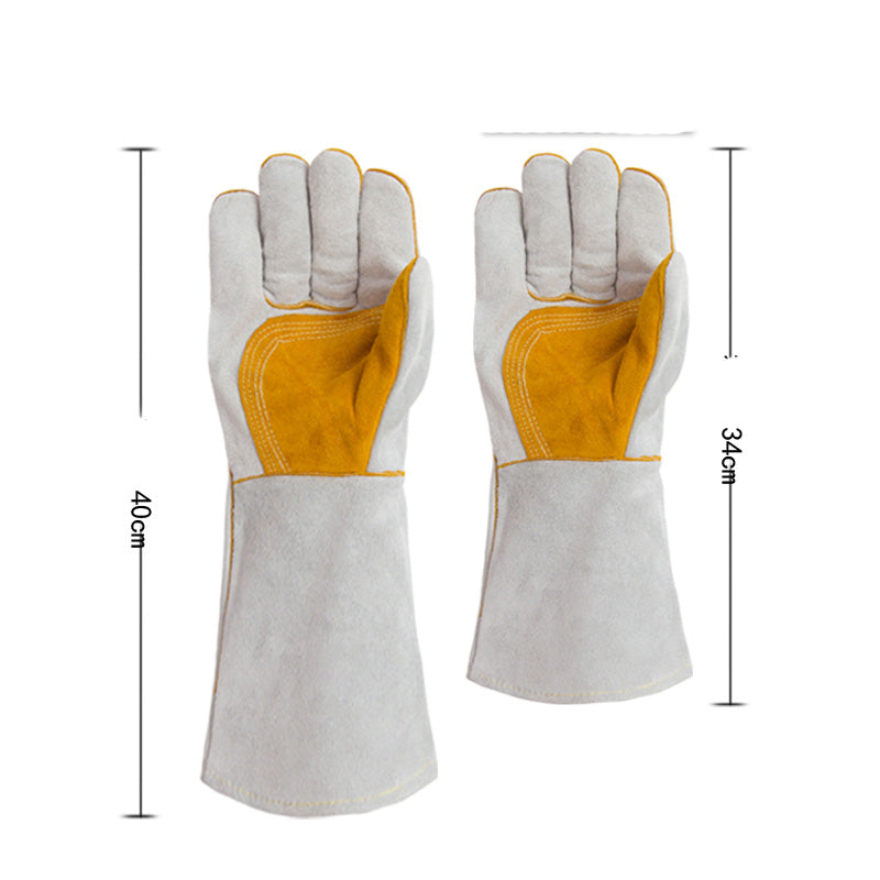 Welder cowhide gloves