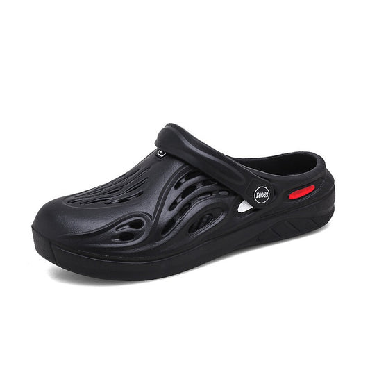 Fashion sandals and slippers men's beach hole shoes