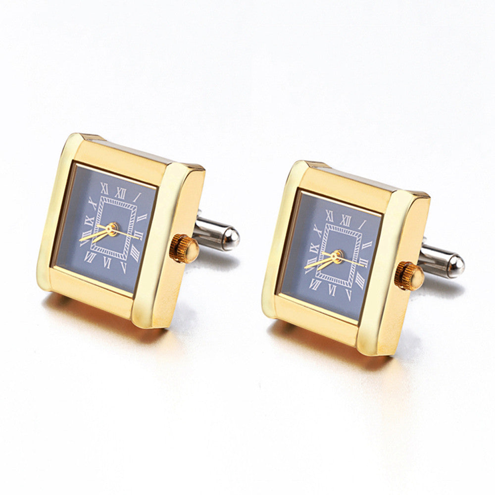 High End Movement Cufflinks Men's Cuff Nails