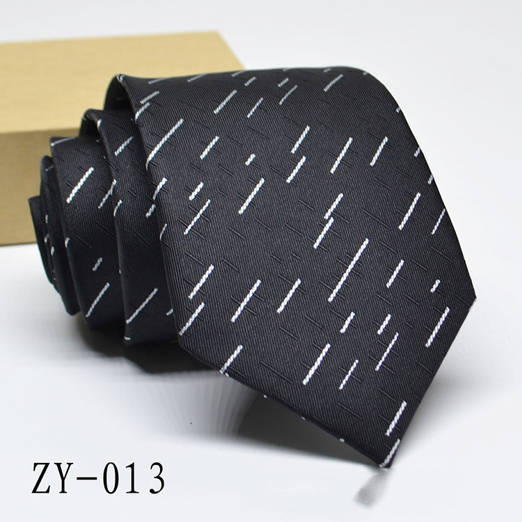 New Men's Hot Sale 1200D Striped Tie