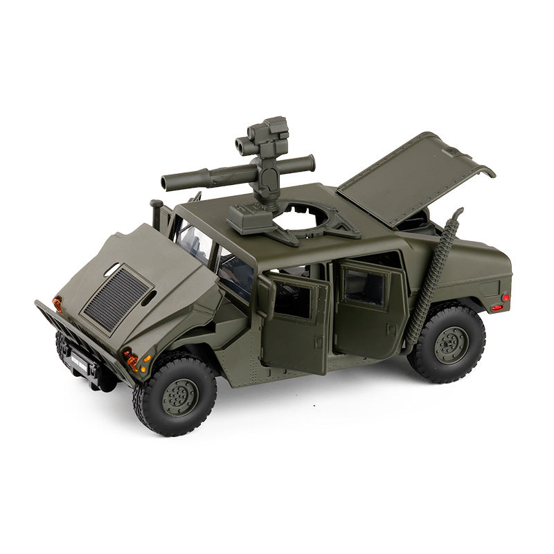 Military Model Six-door Sound And Light Metal Off-Road Vehicle