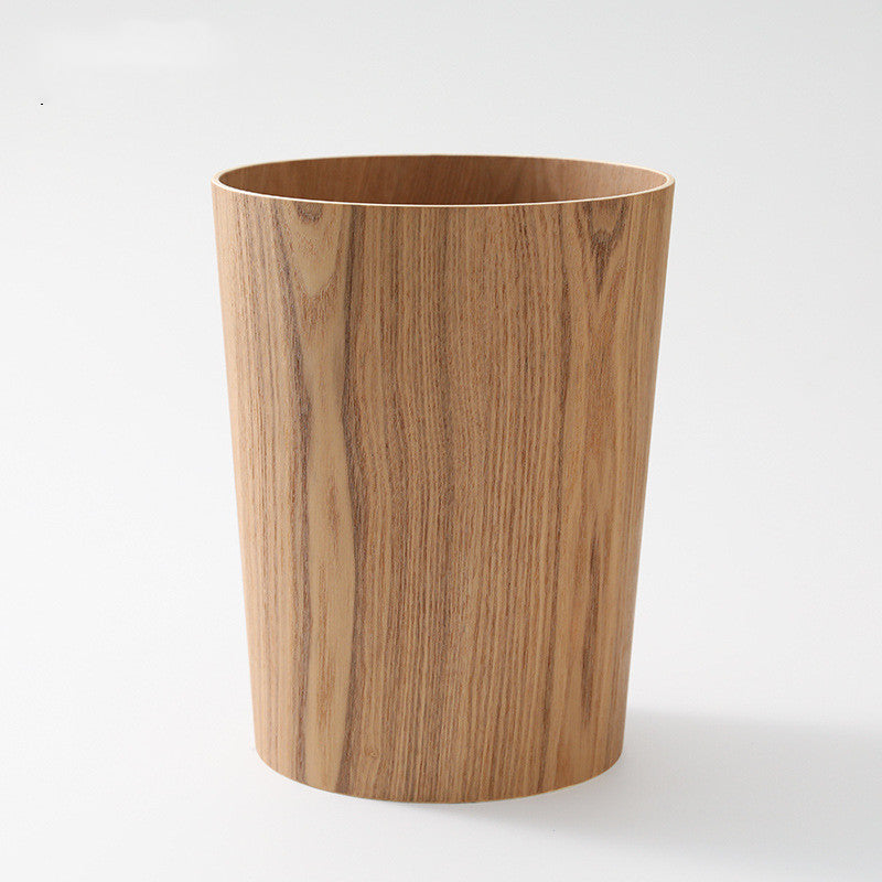 Household Kitchen Living Room Bathroom Wooden Trash Can