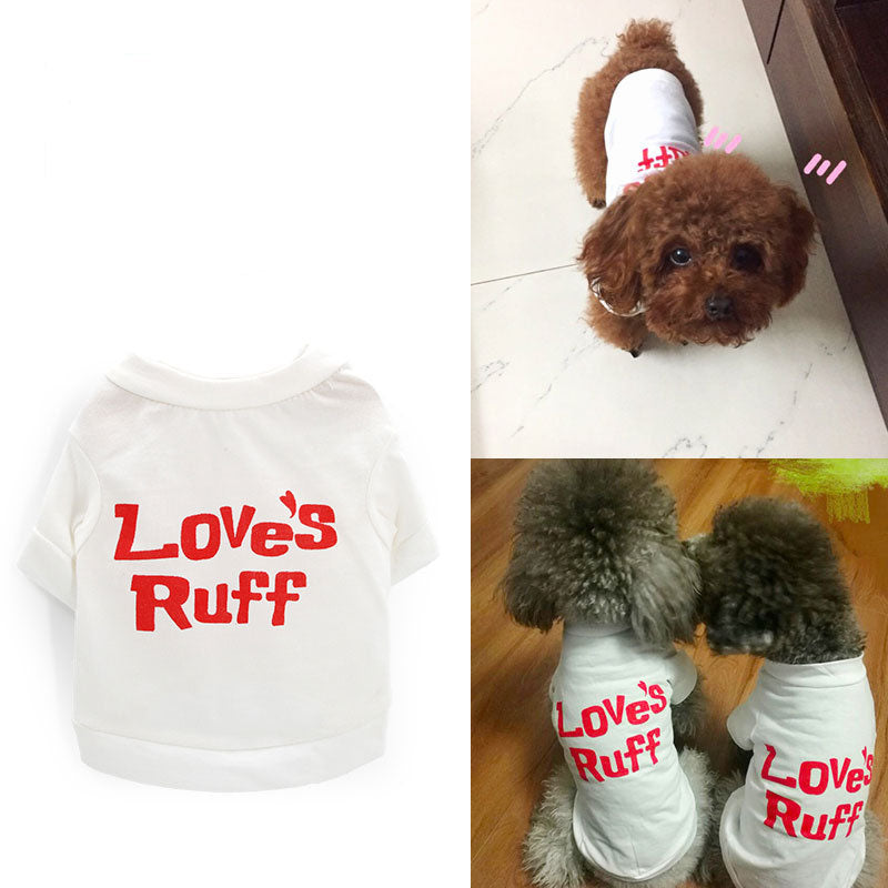 Love's Ruff pet shirt