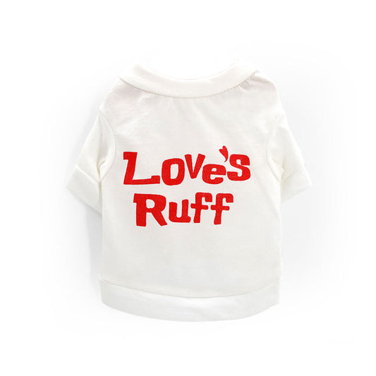 Love's Ruff pet shirt