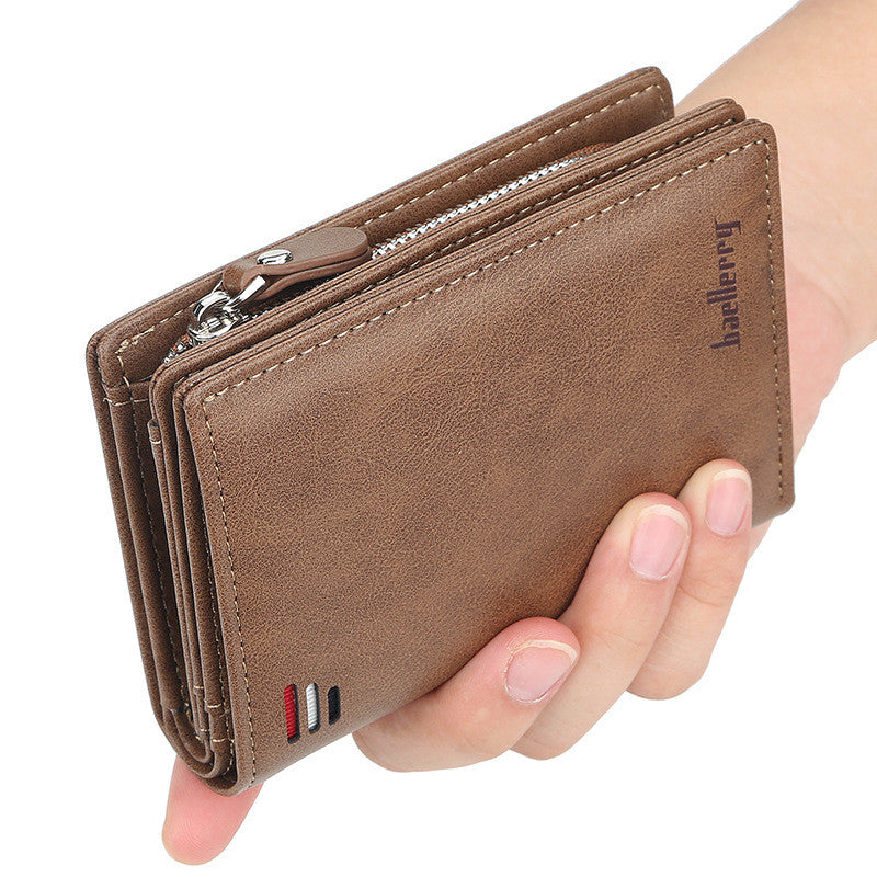 Vertical Multi-card Position Snap Coin Purse