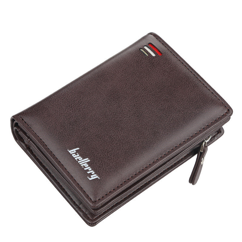 Vertical Multi-card Position Snap Coin Purse