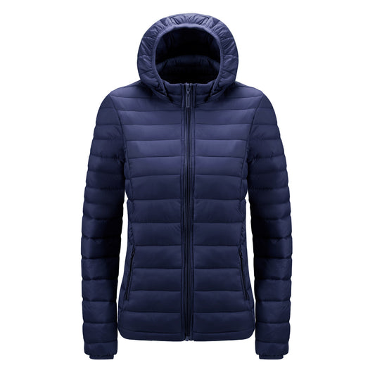 Hooded Cotton Padded Jacket Women's Hooded Jacket Short Padded Jacket