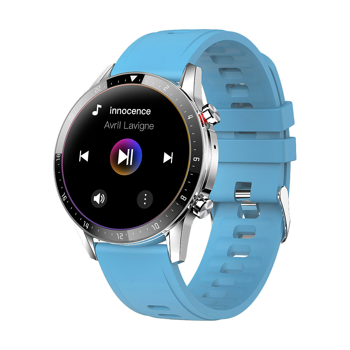 Exercise Pedometer Real-time Heart Rate Music Smart Watch
