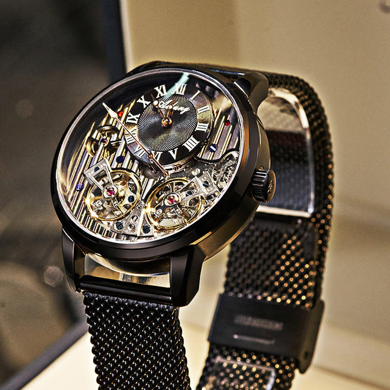 Watch Double Tourbillon Automatic Mechanical Watch Men's Watch