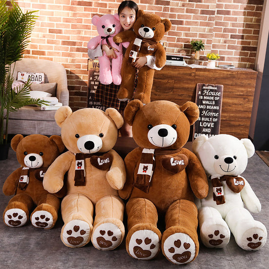 Big Bear Plush Toy Hugs Bear Teddy Bear Panda Doll Ragdoll Give Children Girls Dolls Birthday Gifts
