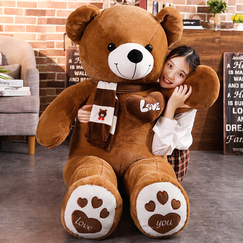 Big Bear Plush Toy Hugs Bear Teddy Bear Panda Doll Ragdoll Give Children Girls Dolls Birthday Gifts