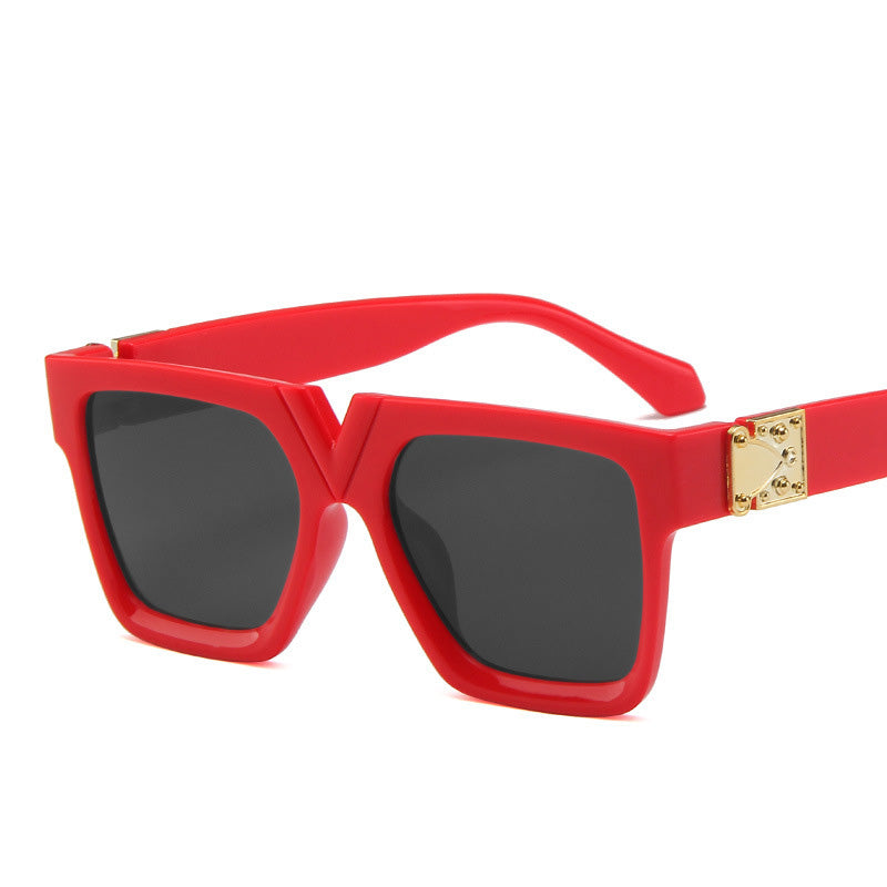 Fashion Simple Retro V-Shaped Sunglasses