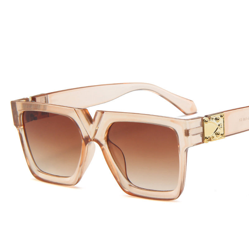 Fashion Simple Retro V-Shaped Sunglasses