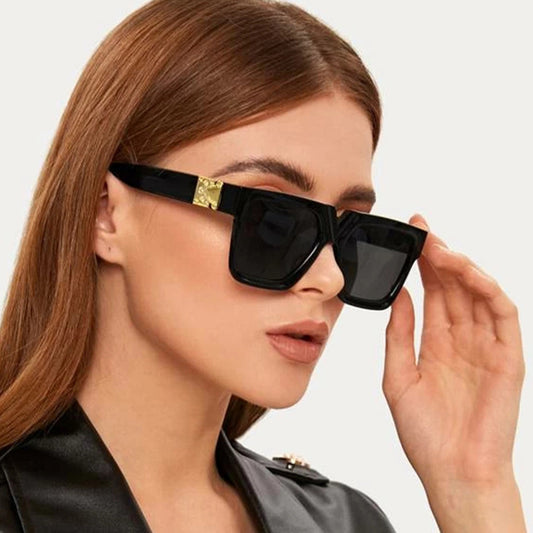 Fashion Simple Retro V-Shaped Sunglasses