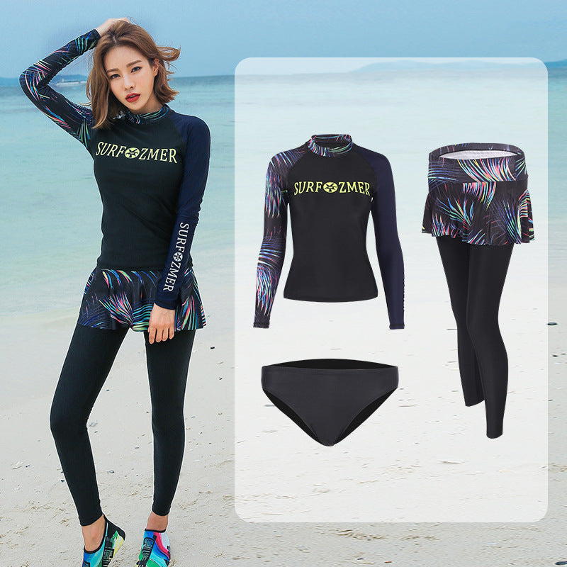 Long-sleeved Trousers Jellyfish Suit Snorkeling Surfing Swimsuit Suit