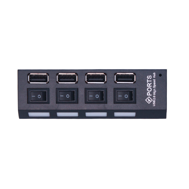 7-Port Usb2.0 With Independent Switch Hub 7-Bit Expansion Splitter 7-Hole Usb Hub Usb Hub 7-Port