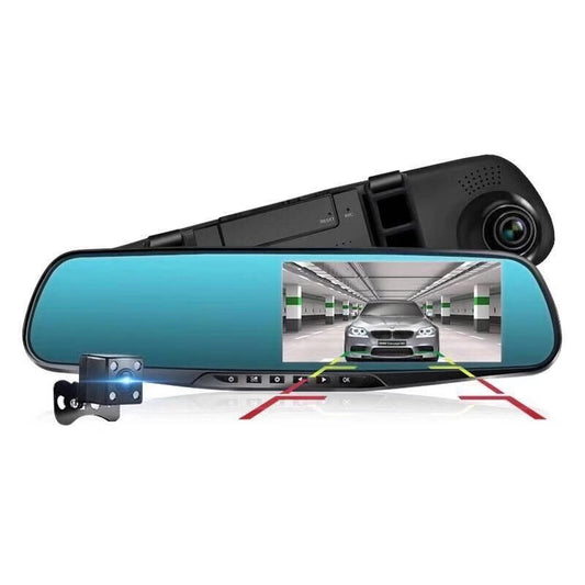 Rearview Mirror Driving Recorder 1080P Hd Dual Lens