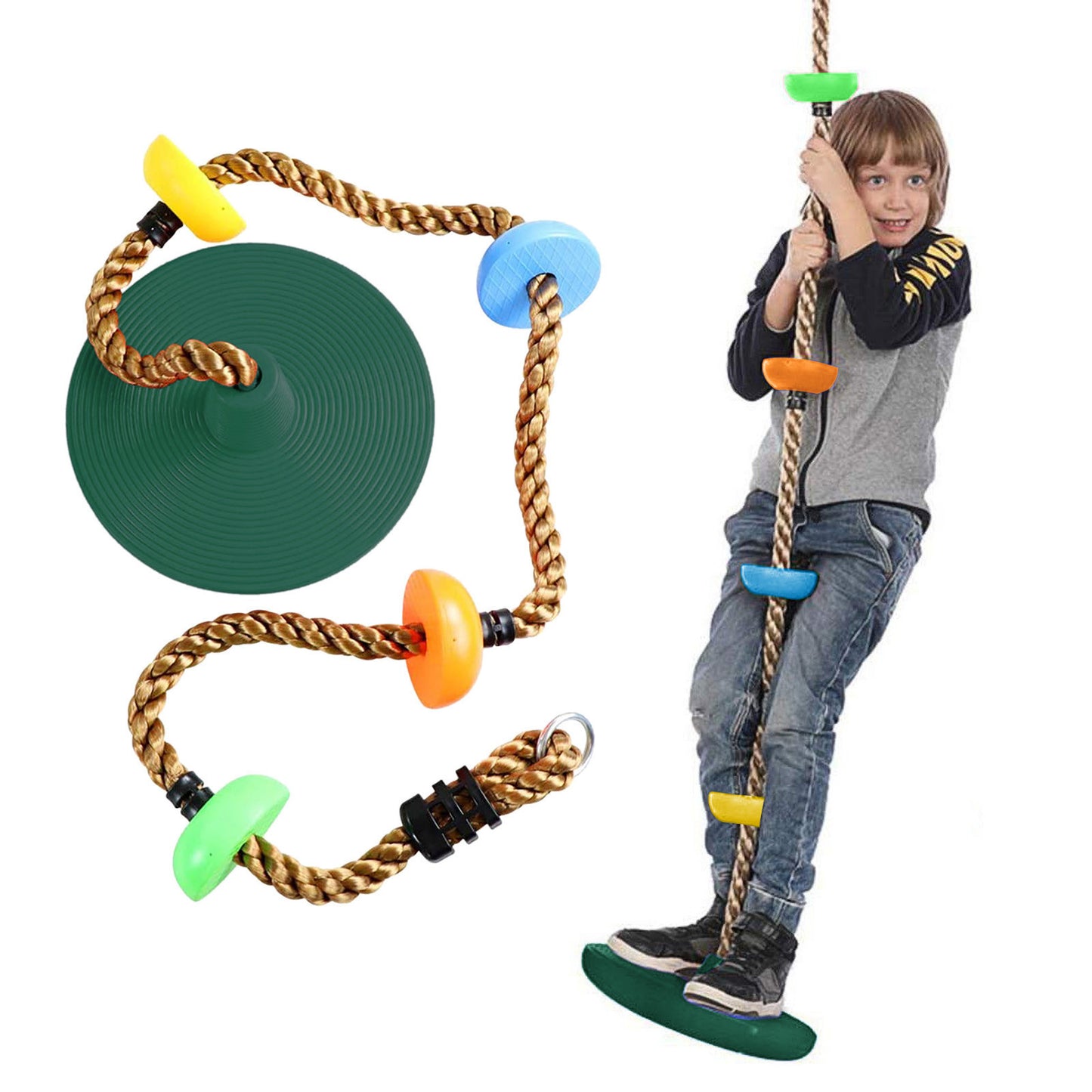 Plastic Children's Swing Play Equipment Outdoor  Kid Toy  Set Accessories