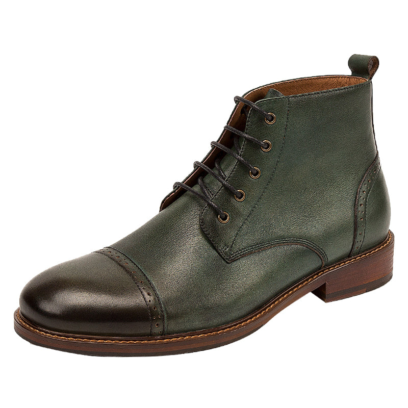 Men's Boots British Style Martin Boots Men's Leather