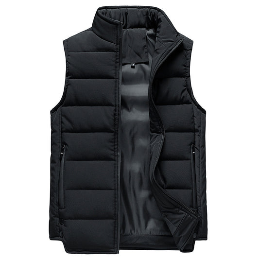 5XL Warm Waistcoat Mens Winter padded Vest Jacket Sleeveless