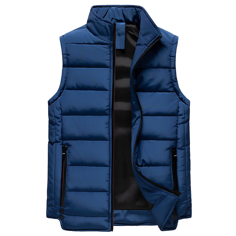5XL Warm Waistcoat Mens Winter padded Vest Jacket Sleeveless