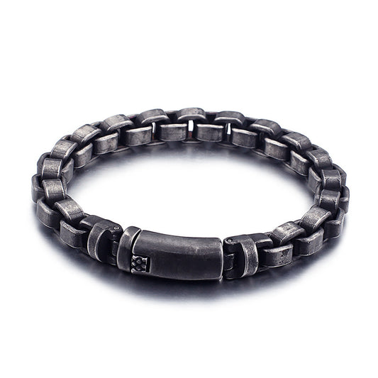 Fashion Titanium Steel Bracelet Casting Personality Trendy Men's Bracelet