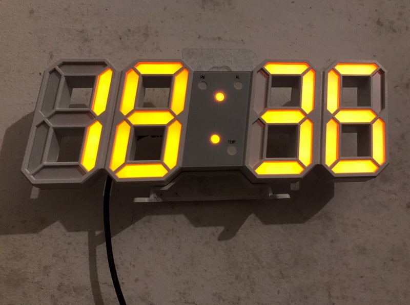 3D Luminous LED Digital Clock, Simple And Versatile At Home