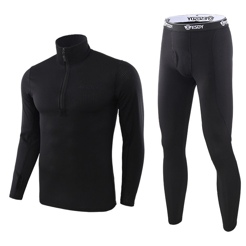 Outdoor Fleece Thermal Underwear Sports Fitness Clothing