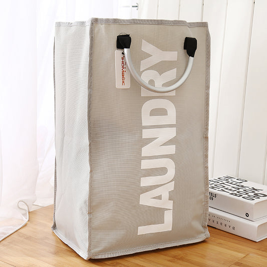 Foldable Fabric Laundry Bag Waterproof Dirty Clothes Hamper