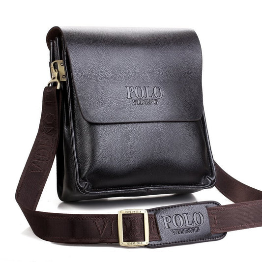 Men's Bags Cowhide Messenger Bags Men's Shoulder Bags