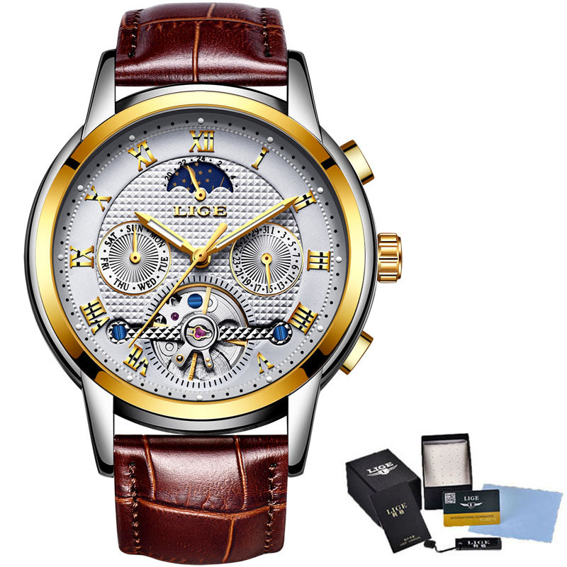 Tourbillon multifunctional mechanical watch