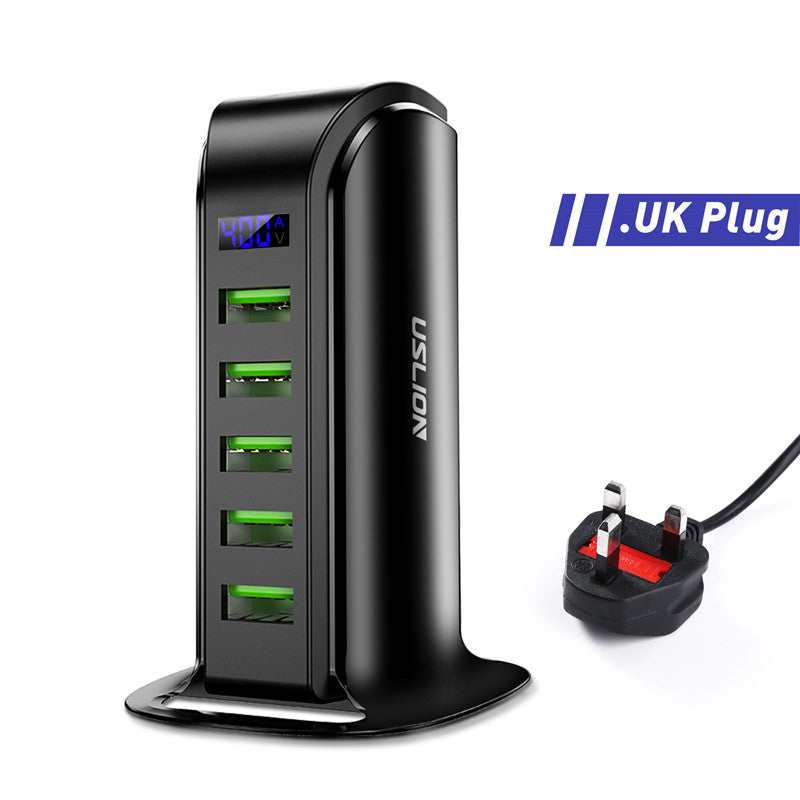 USB Five-Port Smart Charger