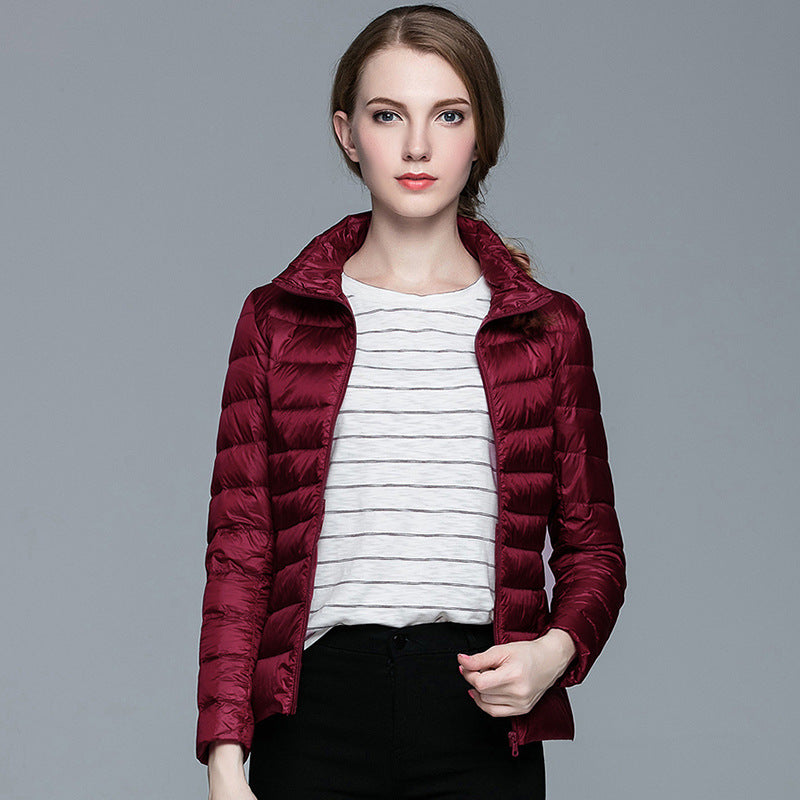 Women's lightweight down jacket