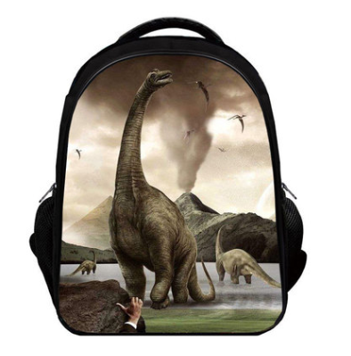 Dinosaur Children's Schoolbags Shoulder 3D Kindergarten Taipan Backpack Pupils 1-6 Years Boys 2-12 Years Ultralight