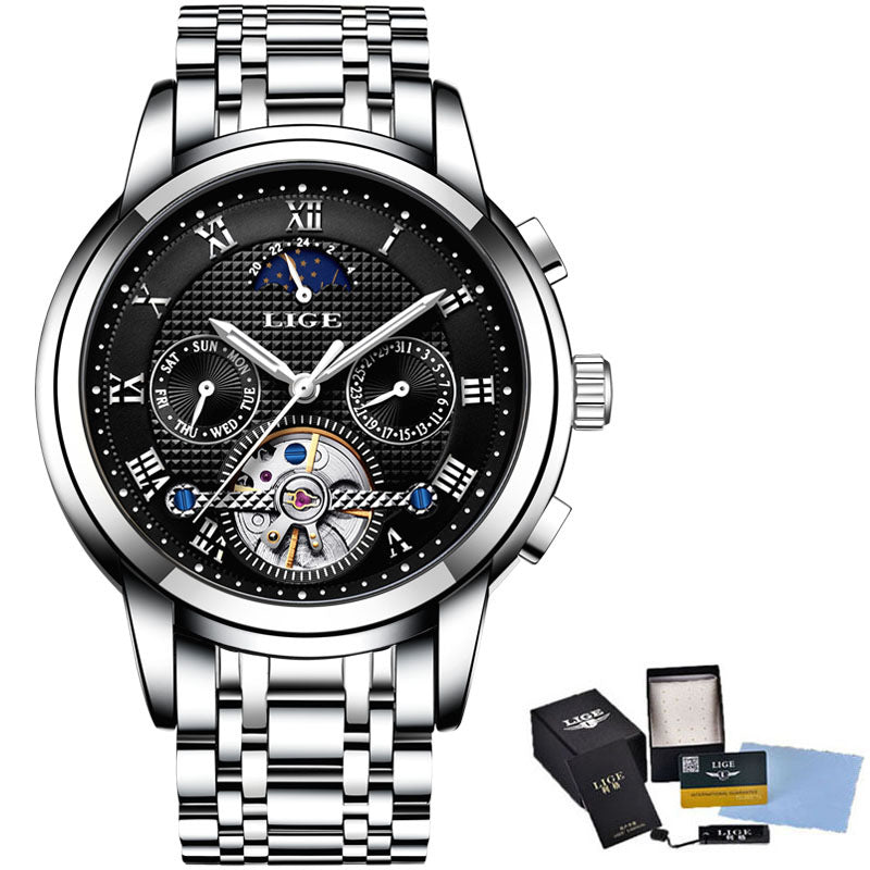 Tourbillon multifunctional mechanical watch