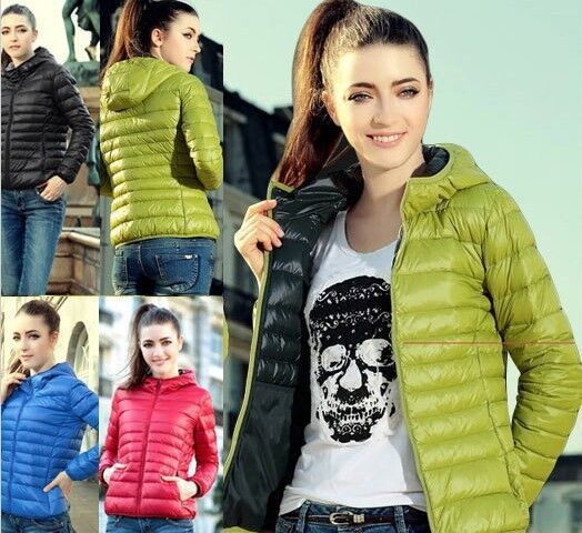 Casual Hooded Womens Jacket