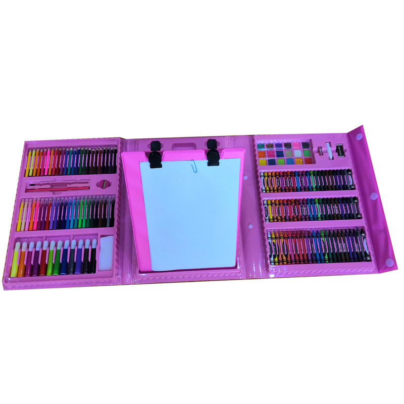 Color crayons watercolor pen art painting set