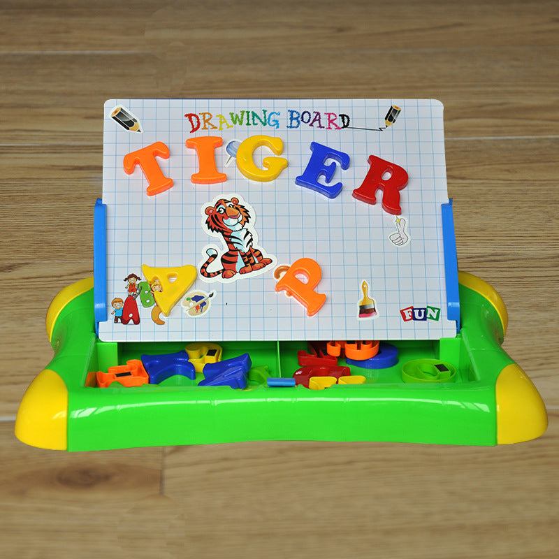 Preschool alphabet drawing board magnetic drawing board